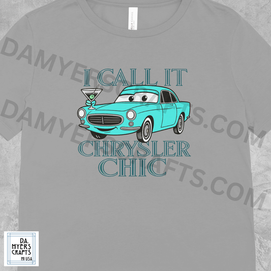 Vintage Chrysler Muscle "I Call It Chrysler Chic" T-Shirt!