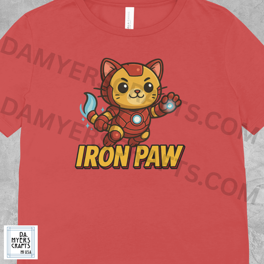 Iron Man Inspired "Iron Paw" T-Shirt!