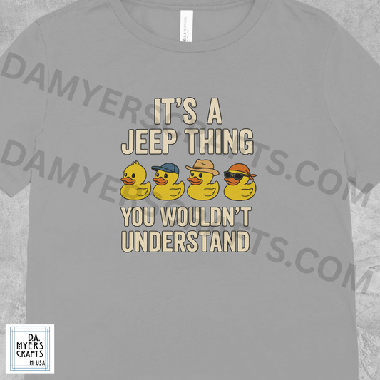 It's a Jeep Thing! Rubber Ducky T-Shirt!