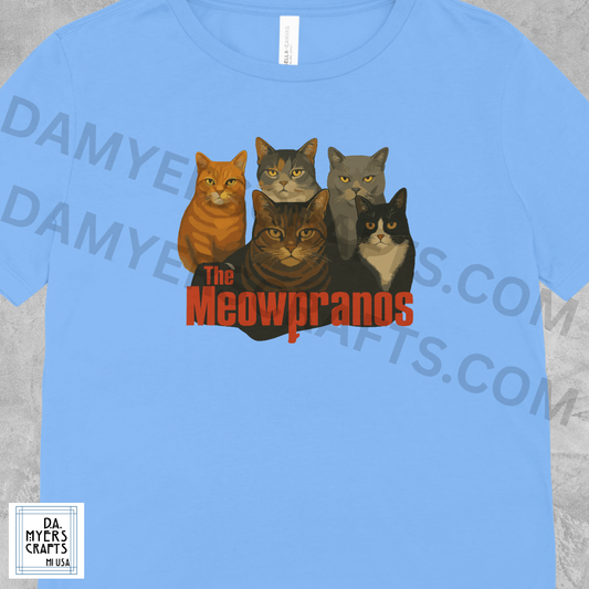 Sopranos Cat Inspired "The Meowpranos" T-Shirt!
