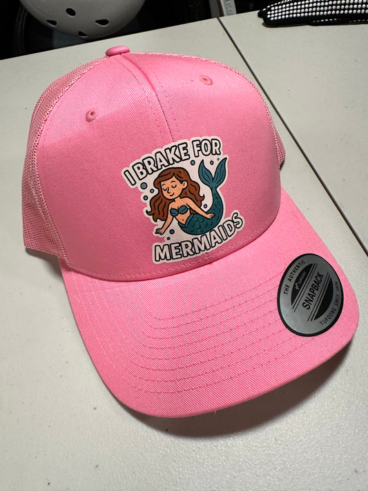 Amphicar "I Brake for Mermaids" Hat