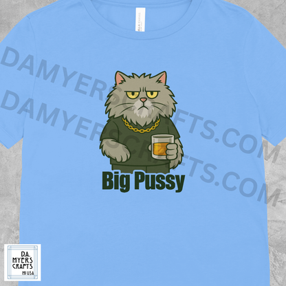 Sopranos Cat Inspired "Big Pussy" T-Shirt!
