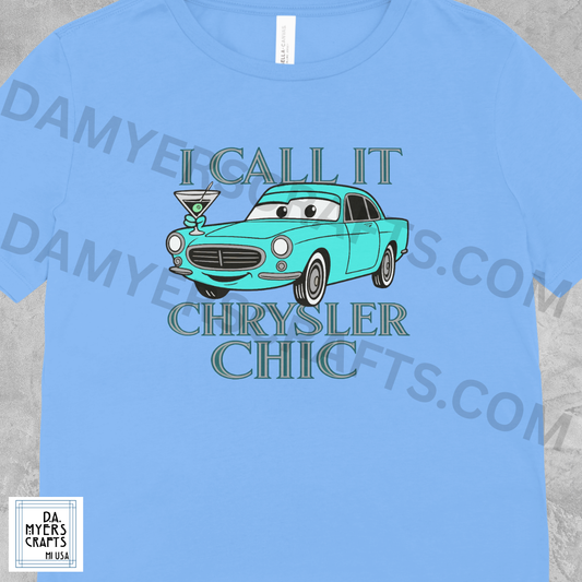 Vintage Chrysler Muscle "I Call It Chrysler Chic" T-Shirt!