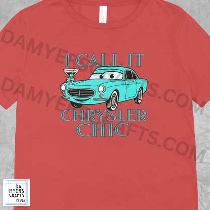 Vintage Chrysler Muscle "I Call It Chrysler Chic" T-Shirt!