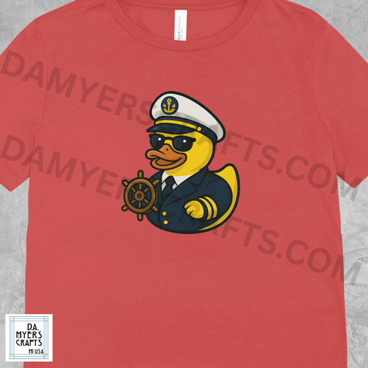 Boat Captain Rubber Ducky T-Shirt!