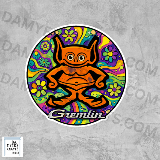 Gremlin Psychedelic Sticker