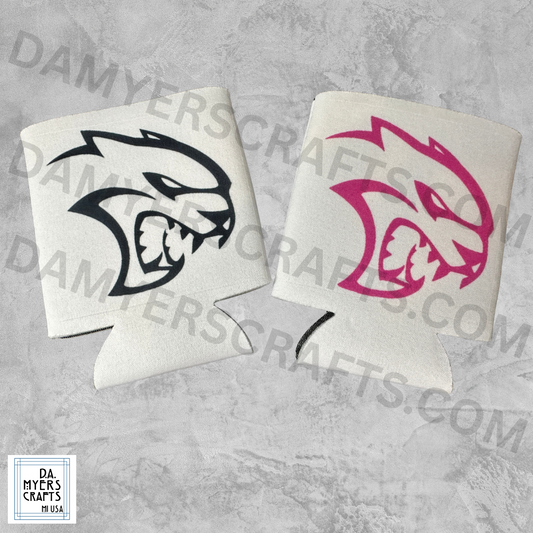 Hellcat Logo Koozie/Can Cooler (Multiple Colors)