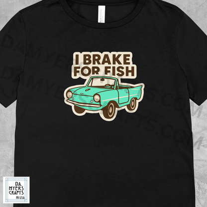 Amphicar "I Brake For Fish" T-Shirt!