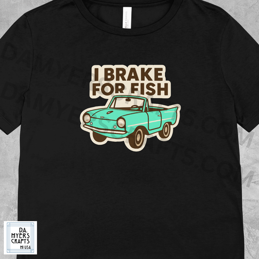 Amphicar "I Brake For Fish" T-Shirt!