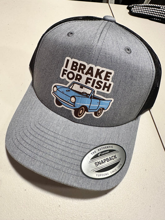 Amphicar "I Brake For Fish" Hat (Multiple Colors)
