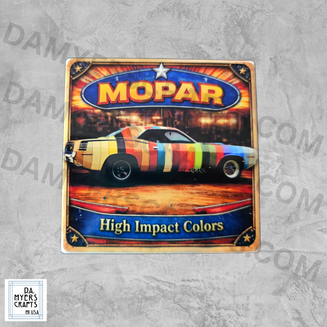 Mopar High Impact Colors Coaster