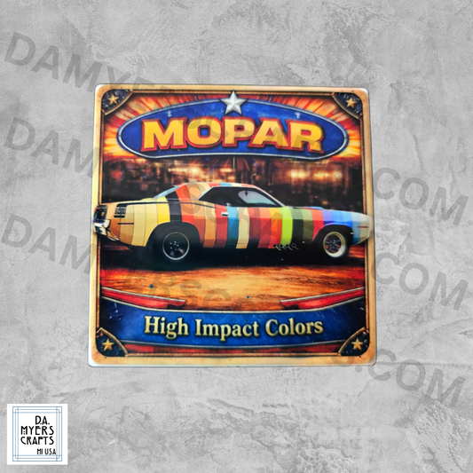 Mopar High Impact Colors Coaster