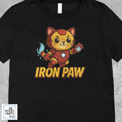 Iron Man Inspired "Iron Paw" T-Shirt!