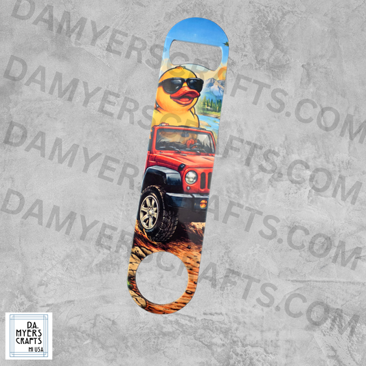 Jeep Duck Metal Bottle Opener