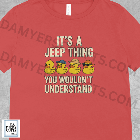 It's a Jeep Thing! Rubber Ducky T-Shirt!