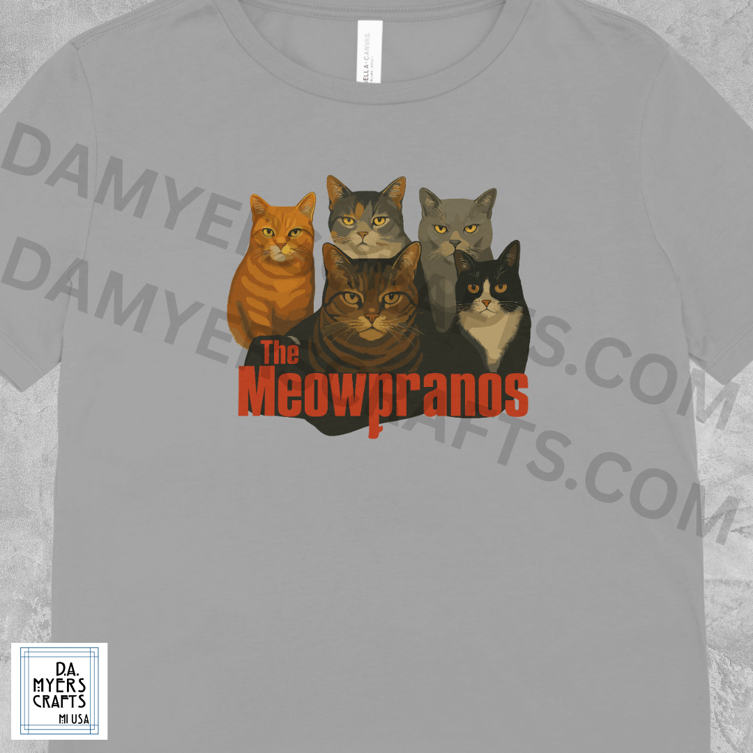 Sopranos Cat Inspired "The Meowpranos" T-Shirt!