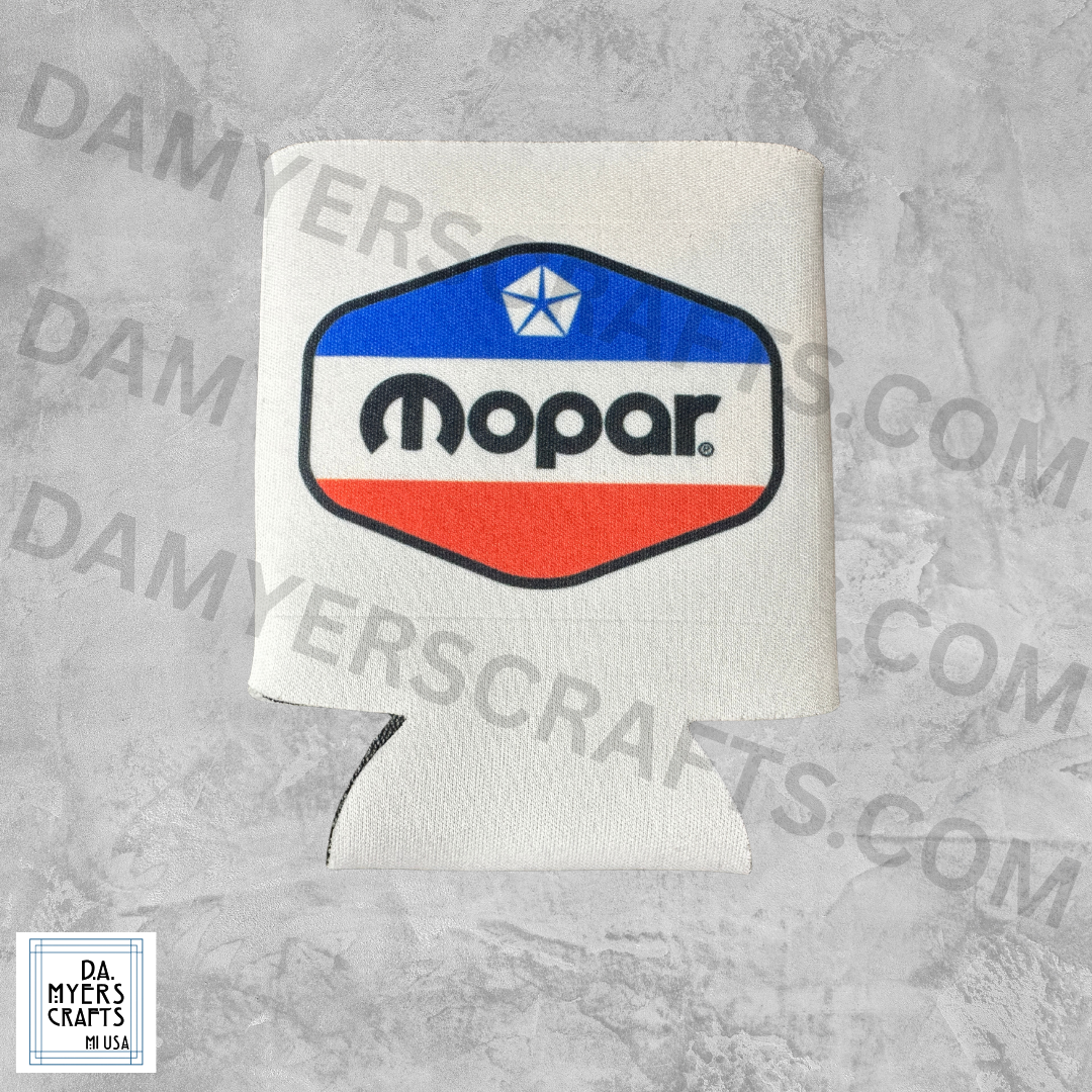Mopar Muscle Vintage Logo Koozie/Can Cooler