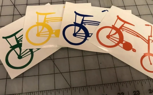 SwingBike Silhouette Decals (Different Colors)