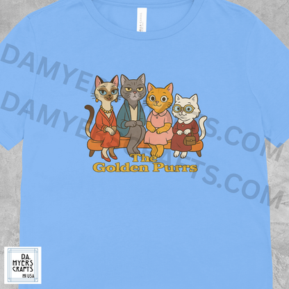 Golden Girls Inspired "The Golden Purrs" T-Shirt!